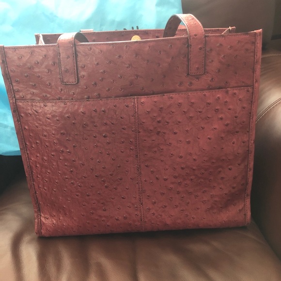 Leather iPad or small computer bag - Picture 4 of 7